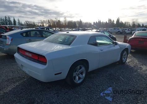 2012 Dodge Challenger Sxt из США, поврежденный, VIN 2C3CDYAG2CH257564